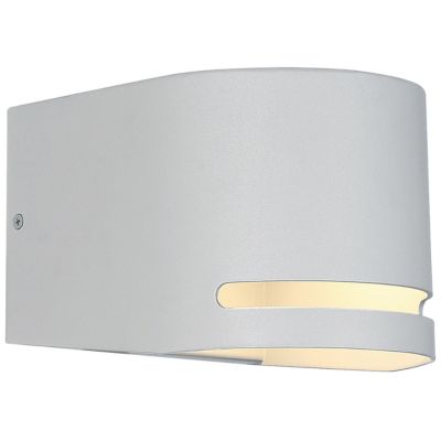 Access Lighting Vivre LED Outdoor Wall Sconce - Color: Silver - Size: 1 lig