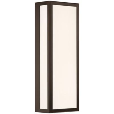 Access Lighting GEO LED Outdoor Wall Sconce - Color: Black - Size: Tall - 2