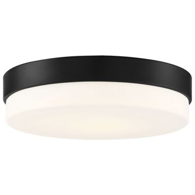 Access Lighting Roma LED Flushmount Light - Color: Black - Size: Large - 20