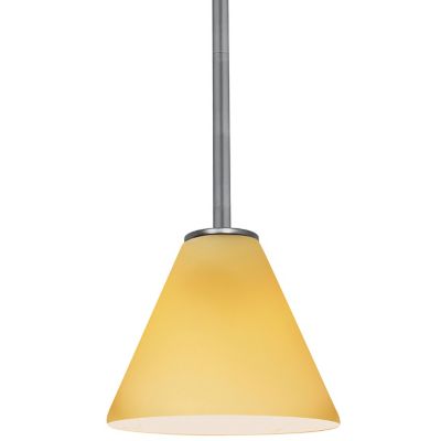 Access Lighting Martini Mini Pendant Light - Color: Amber - 28004-1R-BS/AMB