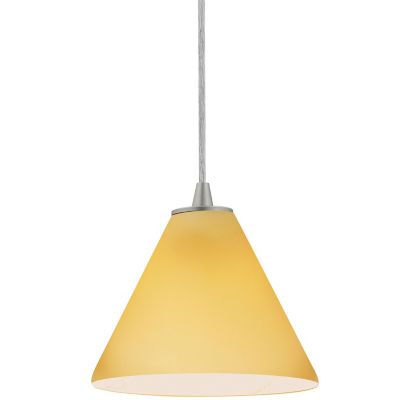 Access Lighting Martini Mini Pendant Light - Color: Amber - 28004-1C-BS/AMB