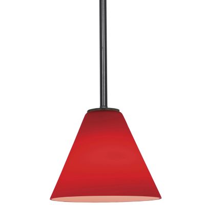 Access Lighting Martini Mini Pendant Light - Color: Red - 28004-1R-ORB/RED