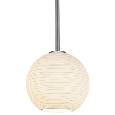 Access Lighting Japanese Lantern Pendant Light - Color: White - Size: Small