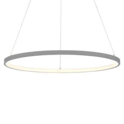 Access Lighting Anello LED Round Pendant Light - Color: Grey - Size: Small 