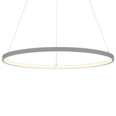 Access Lighting Anello LED Round Pendant Light - Color: Grey - Size: Large 