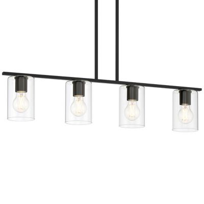 Access Lighting Oslo Linear Chandelier - Color: Black - Size: 1 light - 625