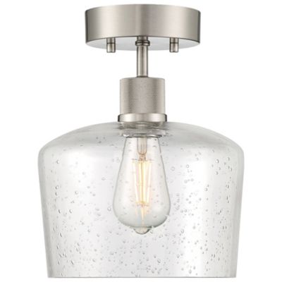 Access Lighting Port Nine Chardonnay Semi-Flushmount Light in Clear