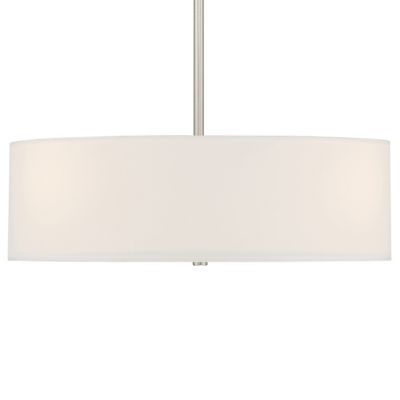 Access Lighting Mid Town Round Pendant Light / Semi-Flushmount - Color: Whi