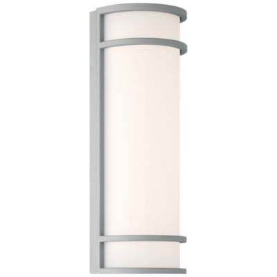 Access Lighting Cove Outdoor LED Wall Sconce - Color: White - 20106LEDMGEM-