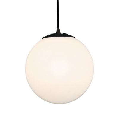 Access Lighting Pearl Pendant Light - Color: White - Size: Small - 23941-MB