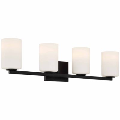 Access Lighting Sienna Vanity Light - Color: White - Size: 4 light - 62624L