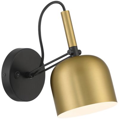 Access Lighting Ponti LED Reading Wall Sconce - Color: Brass - 72018LEDD-AW