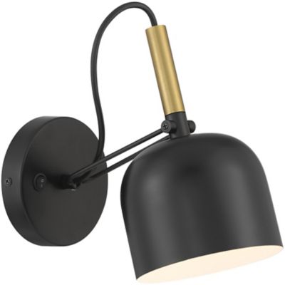 Access Lighting Ponti LED Reading Wall Sconce - Color: Black - 72018LEDD-BW