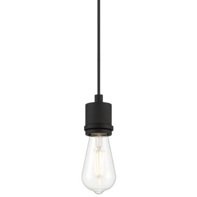 Access Lighting Port Nine Bare Martini Mini Pendant Light - Color: Black - 