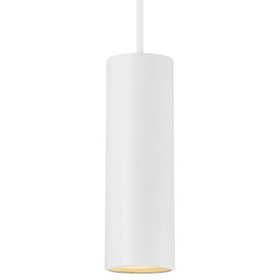 Access Lighting Pilson Rigid Stem Mini Pendant Light in White, Size: Large