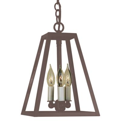 Arroyo Craftsman Vintage Mini Pendant Light - Color: Brown - Size: 3 light 