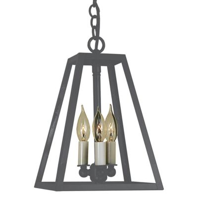 Arroyo Craftsman Vintage Mini Pendant Light - Color: Grey - Size: 3 light -