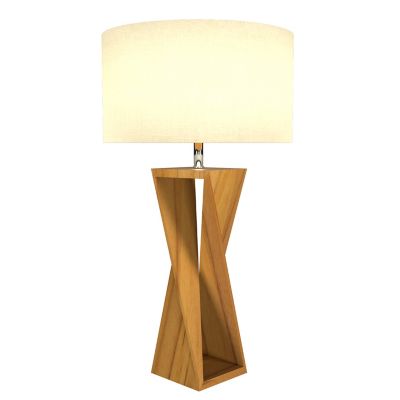 Accord Lighting Spin Table Lamp - Color: Wood tones - 7044.12