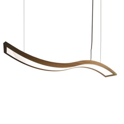 Accord Lighting Wave LED Linear Chandelier in Brown