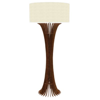 Accord Lighting Stecche Di Legno Floor Lamp - Color: Brown - Size: 1 light 