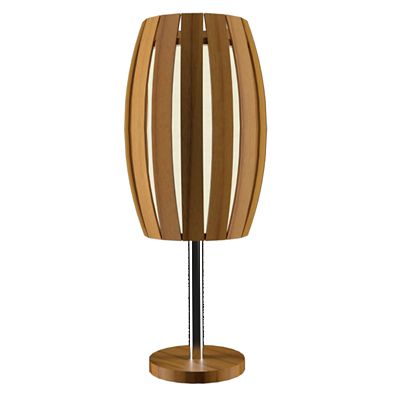 Accord Lighting Barrel Table Lamp - Color: Brown - Size: 1 light - 7011.12