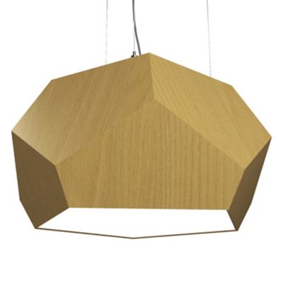 Facet Dome Pendant Light - Color: Gold - Size: Large - Accord Lighting 1227.49