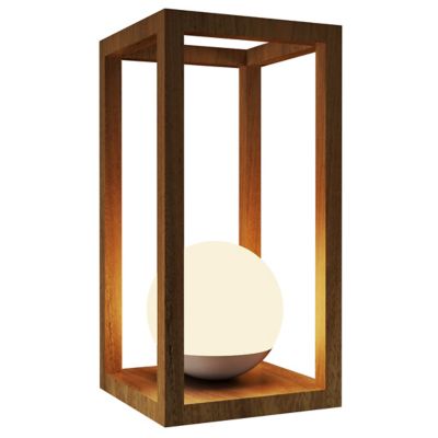 Accord Lighting Cubic Table Lamp in Bronze, Size: Medium
