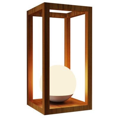 Accord Lighting Cubic Table Lamp in Bronze, Size: Medium