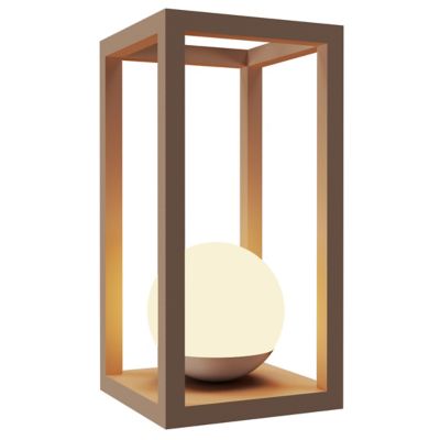 Accord Lighting Cubic Table Lamp in Bronze, Size: Medium