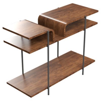 Accord Lighting Cascade F1023 Console Table - Color: Brown - F1023.06