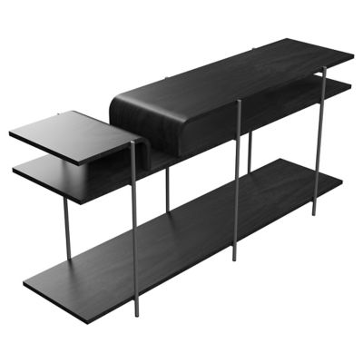 Accord Lighting Cascade F1024 Console Table - Color: Black - F1024.44