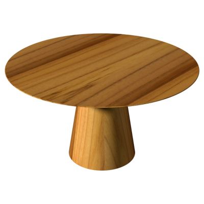 Accord Lighting Conic Dining Table in Brown, Size: 55