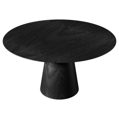 Accord Lighting Conic Dining Table in Black, Size: 55