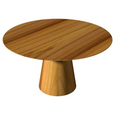 Accord Lighting Conic Dining Table in Brown, Size: 39