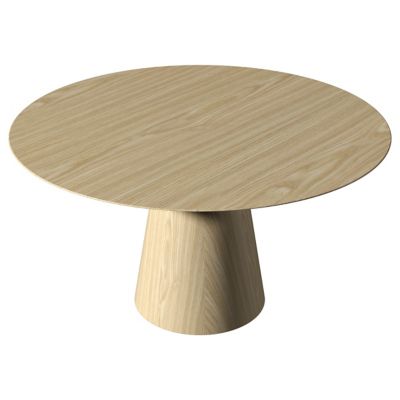 Accord Lighting Conic Dining Table in Beige, Size: 70