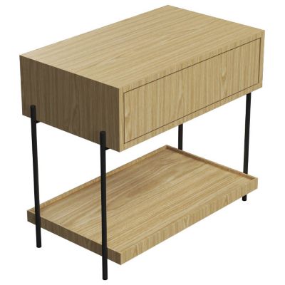 Accord Lighting Clean F1027 Bedside Table - Color: Beige - F1027.45