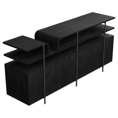 Accord Lighting Cascade F1030 Console Table - Color: Black - F1030.44