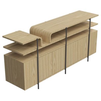 Accord Lighting Cascade F1030 Console Table - Color: Beige - F1030.45