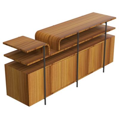 Accord Lighting Cascade F1030 Console Table - Color: Brown - F1030.12