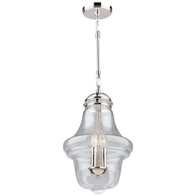 Artcraft Lighting Alexandria AC11283PN Pendant Light - Color: Silver - Size