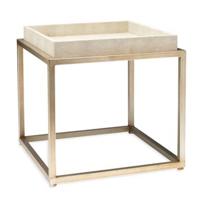 Alder & Ore Lavinia Side Table - Color: Cream