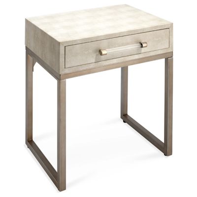 Alder & Ore Cindy Side Table - Color: Cream