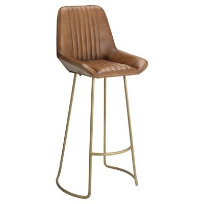 Alder & Ore Maura Bar Stool - Color: Brown