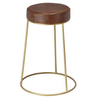 ADO2444462 Alder & Ore Luc Stool - Color: Brown sku ADO2444462