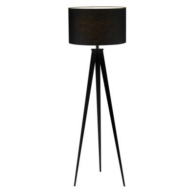 Adesso Director Floor Lamp - Color: Black - Size: 1 light - 6424-01