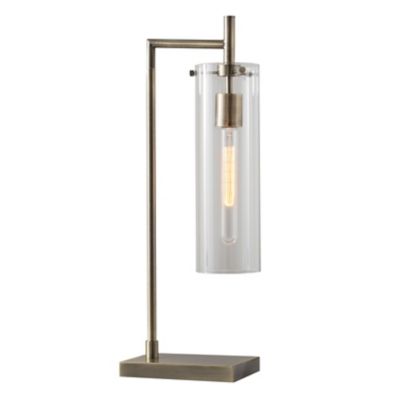 Adesso Dalton Table Lamp - Color: Clear - Size: 1 light - 3852-21