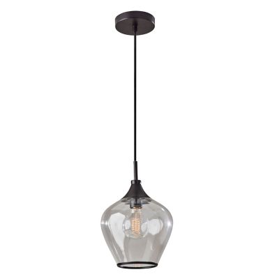 Adesso Bradford Mini Pendant Light - Color: Clear - Size: 1 light - 3921-26