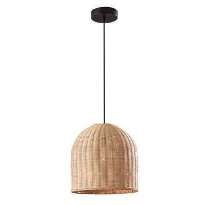 Adesso Bahama Pendant Light - Color: Beige - Size: 1 light - 4330-26