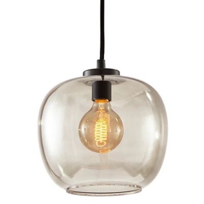 Adesso Tinted Glass Pendant Light - Color: Clear - Size: 1 light - AF4759L