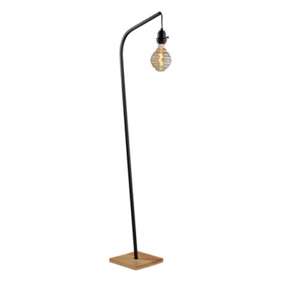 Adesso Wren Floor Lamp - Color: Black - Size: 1 light - 3847-01